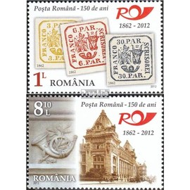 Romania 6651A-6652A (complete.issue.) unmounted mint/never hinged ** MNH 2012 romanian Post (Stamps for collectors) Stamp on stamp