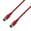 Adam Hall 3 Star Series MIDI Cable, red