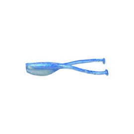 Bobby Garland Slab Dockt'R Soft Plastic Crappie Fishing Lure, 2.5 Inches, Pack of 12, Blue Ice