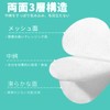 YOYOSOFT Round Cotton Puff, For Lotion, 2-Sided, 3-Layer Construction, 300