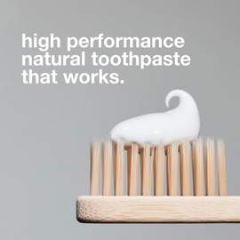 Davids Natural Toothpaste for Teeth Whitening, Peppermint, Antiplaque, Fluoride Free, SLS Free, EWG Verified, Toothpaste Squeezer Included, Recyclable Metal Tube, 5.25oz (3 Pack)