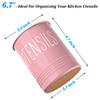 Bivvclaz Kitchen Utensil Holder - 6.7" Utensil Holder for Kitchen