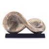 5.5‘’ Infinity Knot Sculpture - Abstract Decorative Object, Modern Infinity