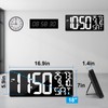 Xflyee 18 Inch Oversized Digital Wall Clock with Remote Control,