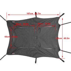 Goldfire RZR Soft Top Roof Convertible RZR Canvas Roof Top Sunroof Fits for 2015-2019 Polaris RZR 4 900/XP 4 1000/Turbo Accessories(4 Seater)