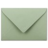 100 envelopes Eucalyptus (Green) - DIN C6 - lined with