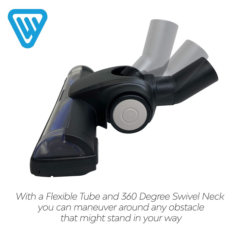 WesselWerk Universal Vacuum Hardwood Floor Brush Cordless Vacuum Cleaner Brush