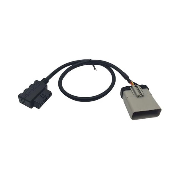 AVRGT RP1226M to OBD2F 27-Inch Cable, Molded OBD2 Female Connector,