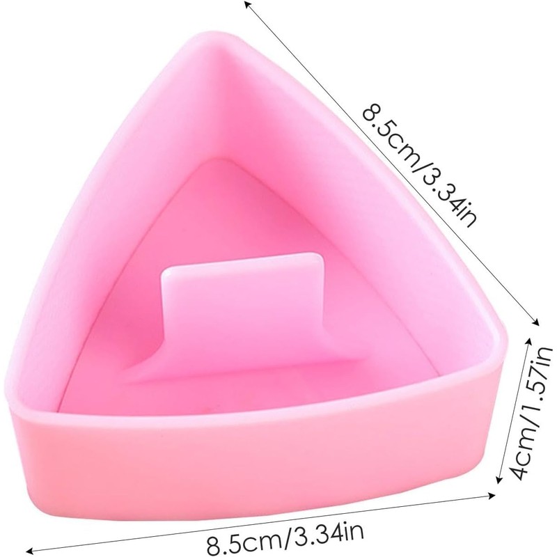 Coehaopike Triangle Sushi Onigiri Mold Press, Rice Ball Maker, Musubi