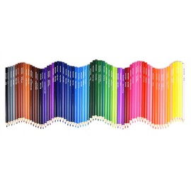 Colored Pencils, 72 Colors, Oil-based Colored Pencils, Drawing Set for Pictures and Coloring, Comes with Case, Sharpener, and Eraser
