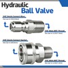 Boltigen DN10 Pressure Washer Ball Valve, Stainless Steel 3/8'' Quick