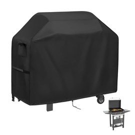 Agustone Grill Cover for Blackstone Pro Series 2 Burner 22 Inch Griddle with Double Shelf, Outdoor Waterproof BBQ Covers for Model 2165 2414, Propane Gas Grill Cover