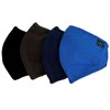 Face Mask, Washable & Reusable Cotton, 4 Pcs, Black 1,