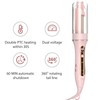 Zavarea Automatic Curling Iron, 1 Inch Hair Curler with 5