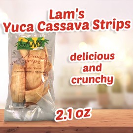 Lam's Strips/ Premium QualityYuca /Cassava strips (pack01)