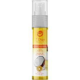 7 Días Reparador de Puntas, Suero Orgánico con Aceites Naturales para Cejas y Pestañas, 20 ml - Fitomex