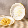 Crisky Bridal - Servilletas de ducha, Plate-Gold, 50