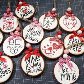 JAJADO 25pcs Craft Paint Kit with Chalk Paste Paint, Wood Slice, Screen Printing Squeegees and Sponges Brush Tool, Stencil Paste Ink for Painting on Wood/Canvas/Rock/Glass/Card/Craft Stencils