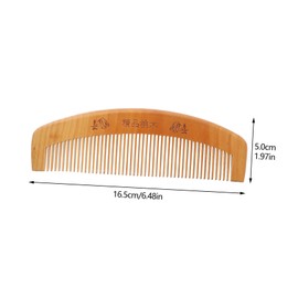 SAFIGLE 3Pcs Comb Static Hair Care Comb Natural Wood Massage Comb for Detangling for Home Travel Use Lightweight Durable Hair Styling Tools