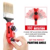 1 Pcs Multi-Angle Paint Brush Extender Tool,High Ceiling Paint Edger