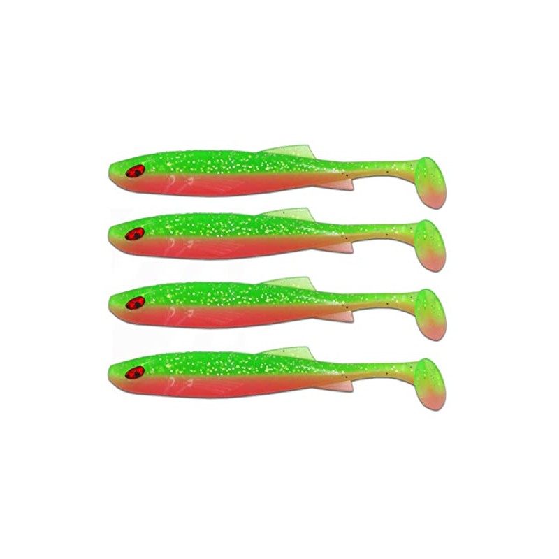 Wild Devil Baits Zander Scout Rubber Fish Shad Zander Bait
