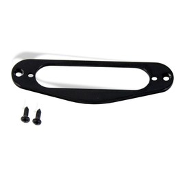 Bitterroot Single Trim Ring Cover Flat 1/8" Black Metal