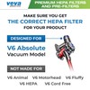 VEVA 2 Premium Vacuum HEPA Filters Set Compatible with Dyson