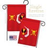 Christopher Moody Garden Flags Pack Coastal Pirate Ship Skull Treasure