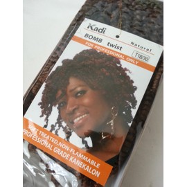 Kadi Natural Collection Braiding Style Hair Extension (1, Bomb Twist - T1B/30)