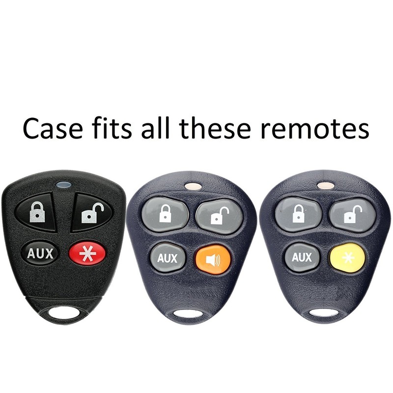 KeylessOption Keyless Entry Remote Control Starter Car Key Fob Case
