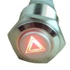 E Support 12V Car Red LED Emergency Hazard Warning Symbol