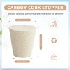 4 Pcs Fermentation Stopper Glass Carboy Corks for 3, 5,
