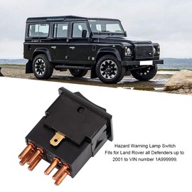 Dingln For Land Rover Defender 90 110 Hazard Light Switch YUF101490