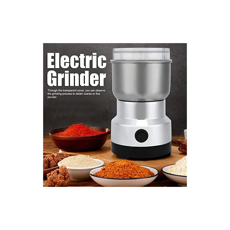 Multifunctinal Electric Coffee Grinder, Kitchen Grains Nuts Beans Spices Milling