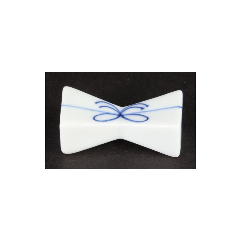Hasami Ware 44769 Knot Chopsticks Rest, Blue