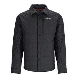 Simms Men's Fall Run Hybrid Shacket - Black - 3XLarge