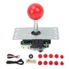 Yoidesu Botones de y Joysticks Kit de Bricolaje, 2 Jugadores