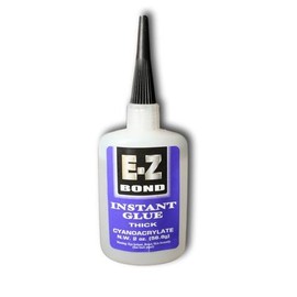 K & R S-320 E-Z Bond Thick Big Gap Filling Instant Glue, 2 oz Bottle