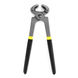 QWORK® Carpenters' Pincers, End Cutting Pliers, 10" / 250mm,New Upgrade, Black