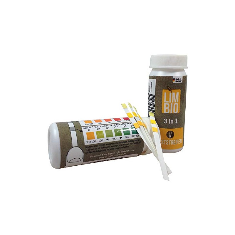 Test Strips Chlorine PH Bromine Pool Tester Pool Water Swimming