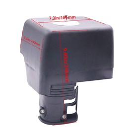 DVBB Air Filter Housing Cover GX390 Compatible with Cleaner Box Adapter Assembly Compatible with Honda and Clone GX270 GX340 270cc 301cc 420cc 389cc 188F 190F 192F