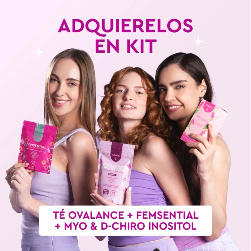 Vitatú Myo Inositol & D-Chiro Inositol 40:1 con Folato Vitamina