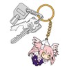 Madoka ☆ Magica story of rebellion Ultimate Madoka Tsumamare Keychain