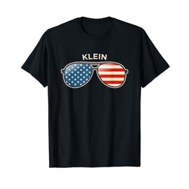 Klein, MT Vintage US Flag Sunglasses T-Shirt