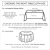 Benson Mills Fabric Table Cloth, Décor for Fall, Harvest, and
