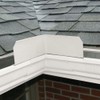 WholesalePlumbing Supply 3-Pack Aluminum Roof Valley Splash Shield Gutter Guard,