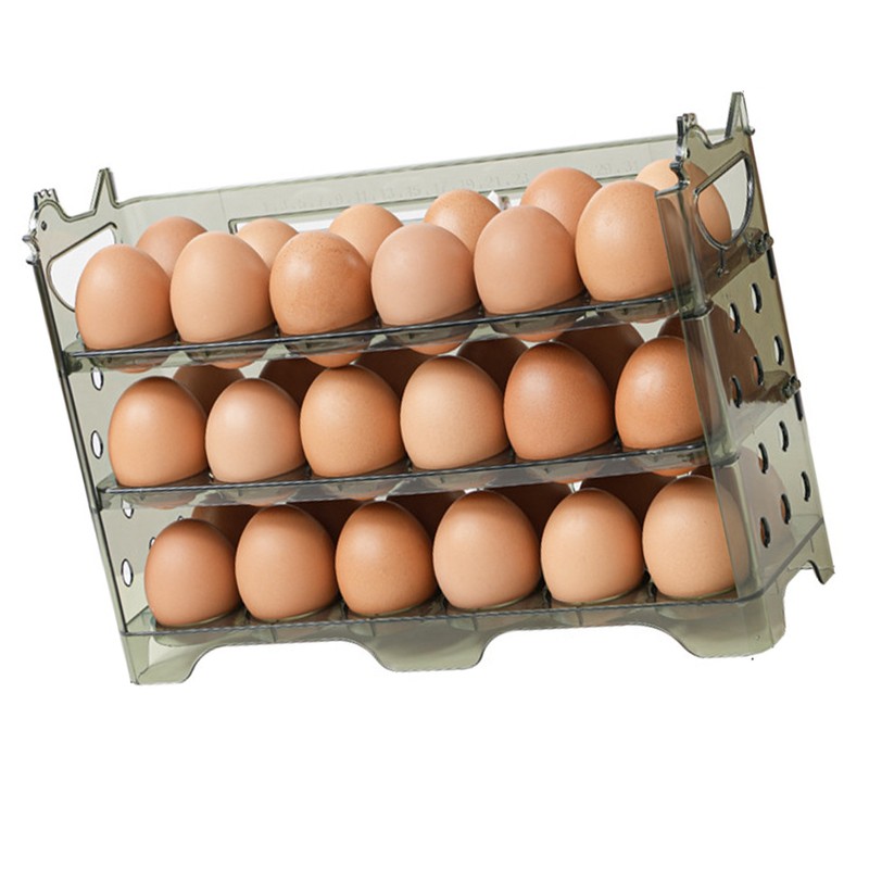 Refrigerator Side Door Egg Rack Multi Functional Anti Slip Flip