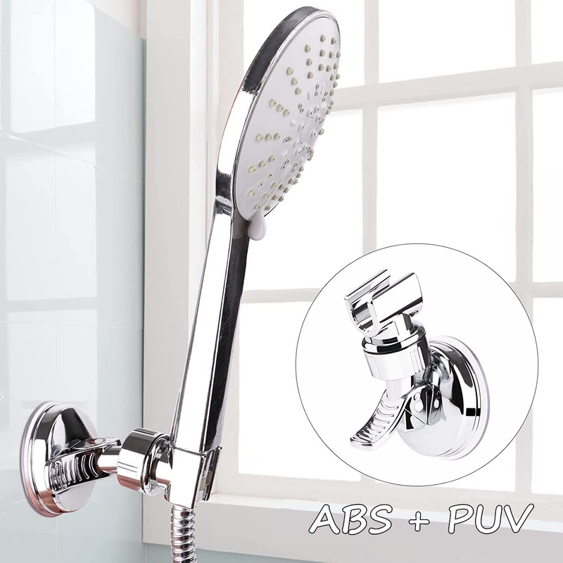 Voarge Shower Head Holder Suction Cup, Adjustable Shower Head Holder