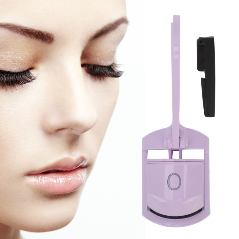 Heated Eyelash Curler Multifunction 30s Preheat Prevents Scald Electric Eyelash
