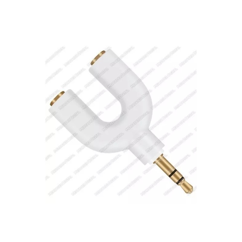 Mercader Digital Paquete De 10 Divisor Audio Splitter Jack 3.5mm